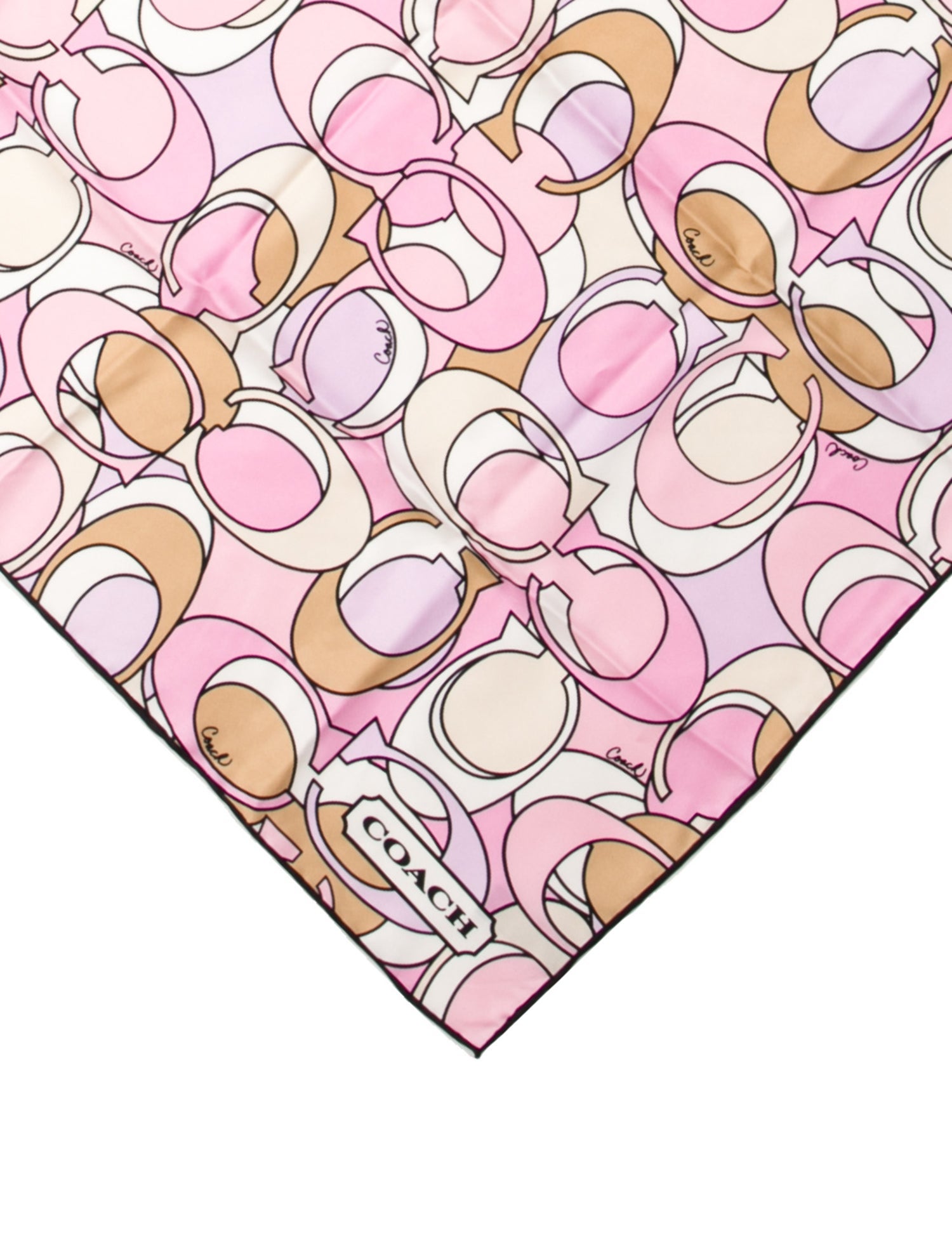 Coach Silk Printed Scarf