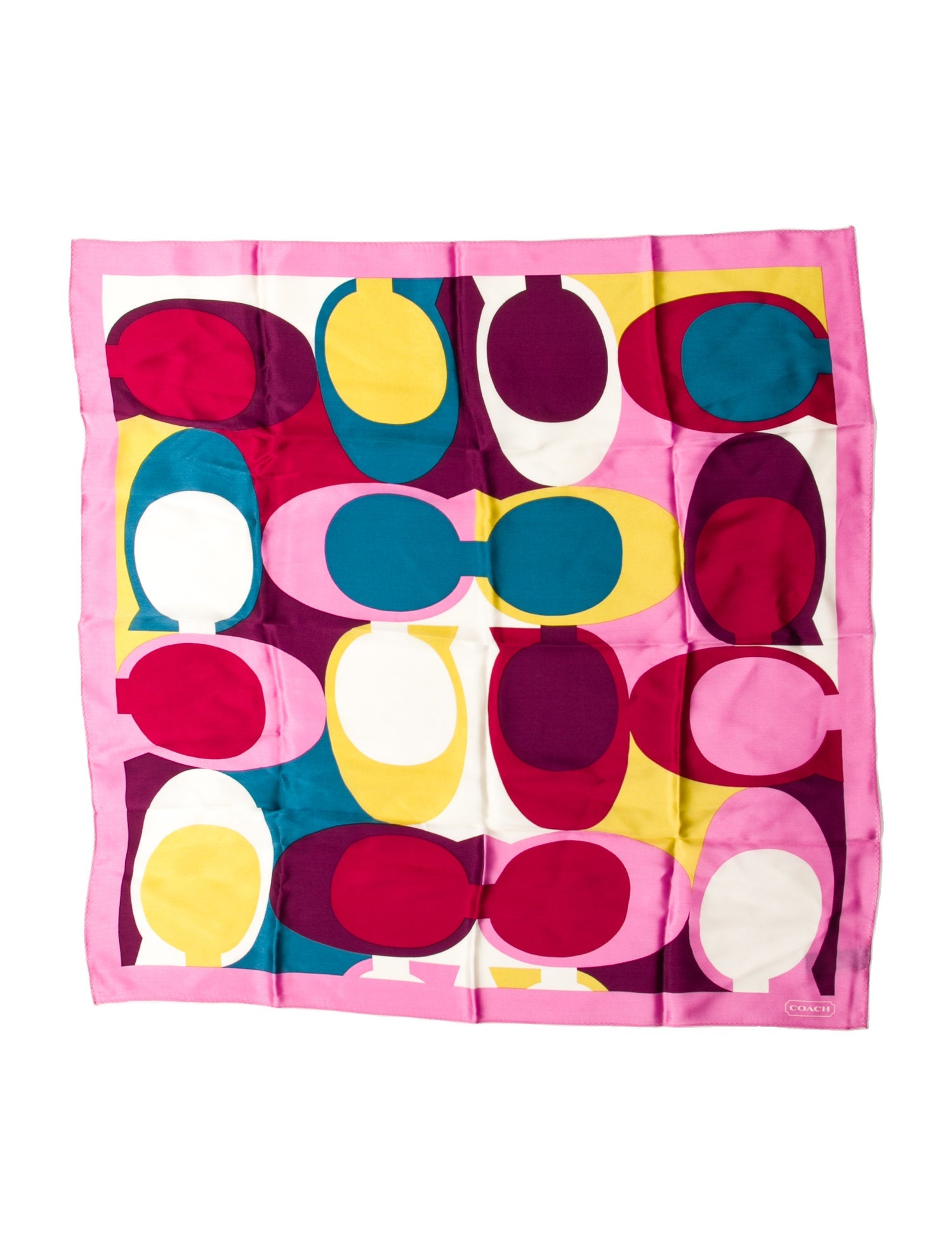 Coach Silk Printed Scarf