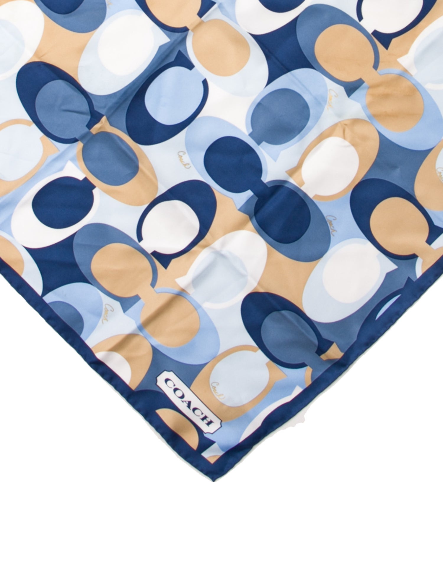 Coach Silk Printed Scarf