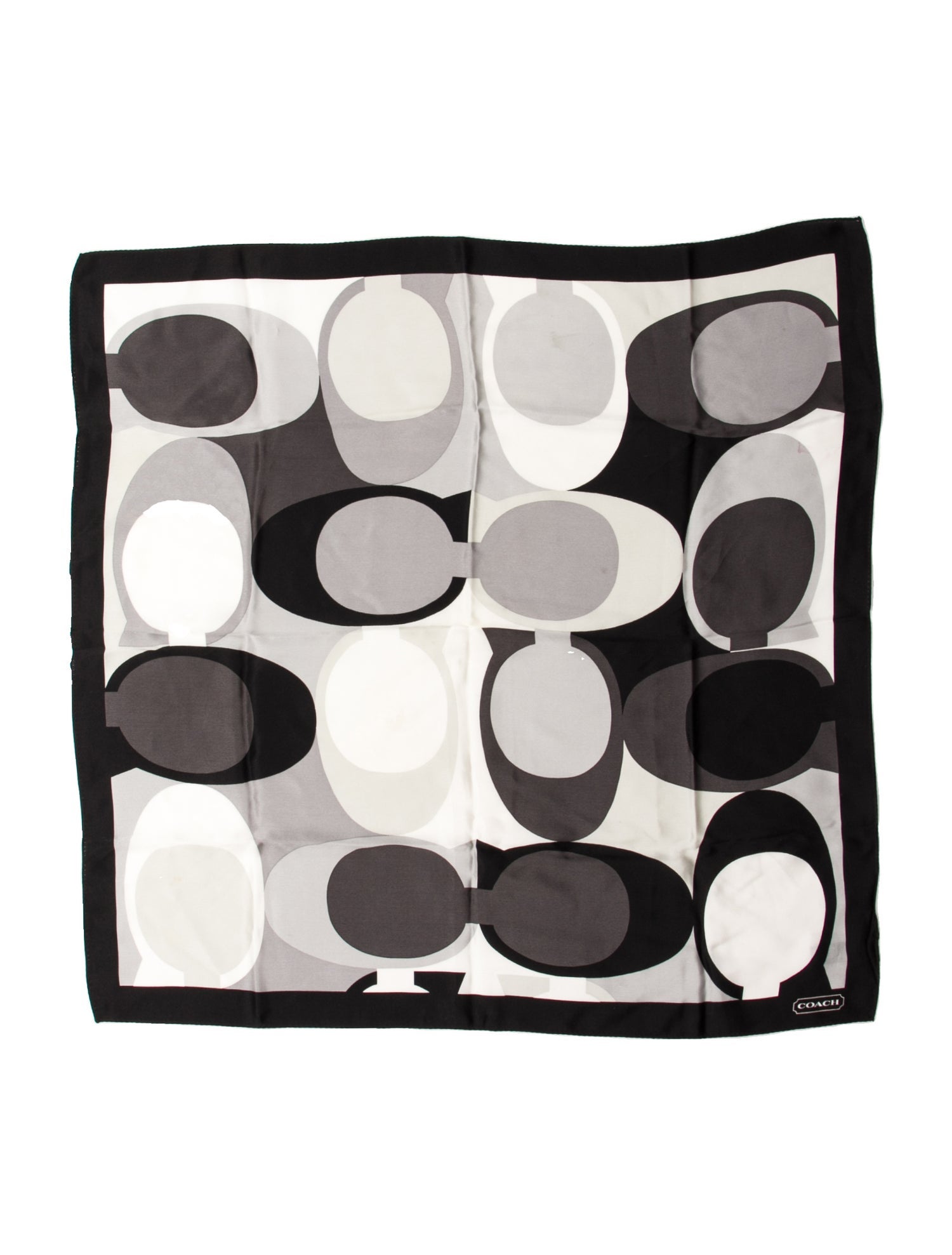 Coach Silk Printed Scarf