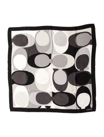 Coach Silk Printed Scarf