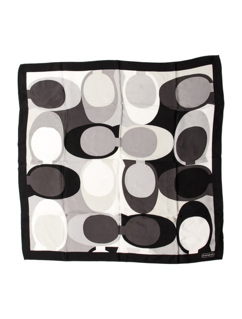Coach Silk Printed Scarf