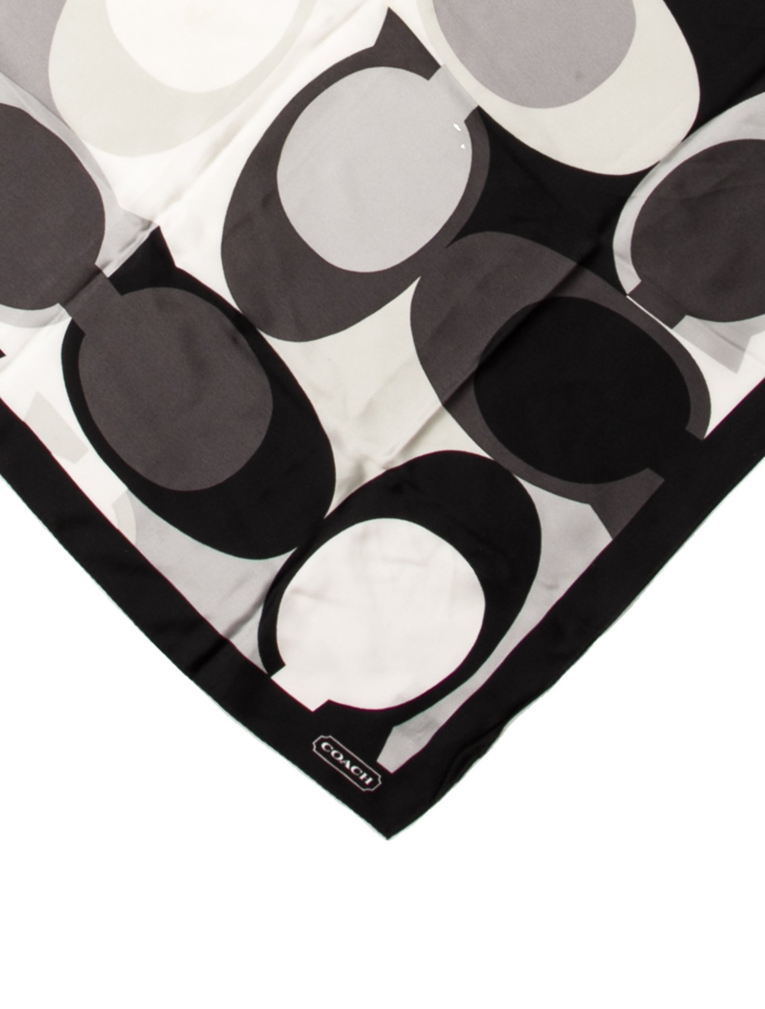 Coach Silk Printed Scarf