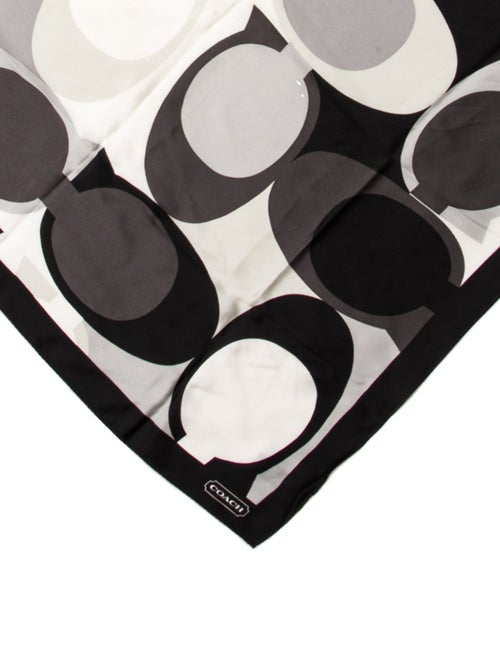 Coach Silk Printed Scarf