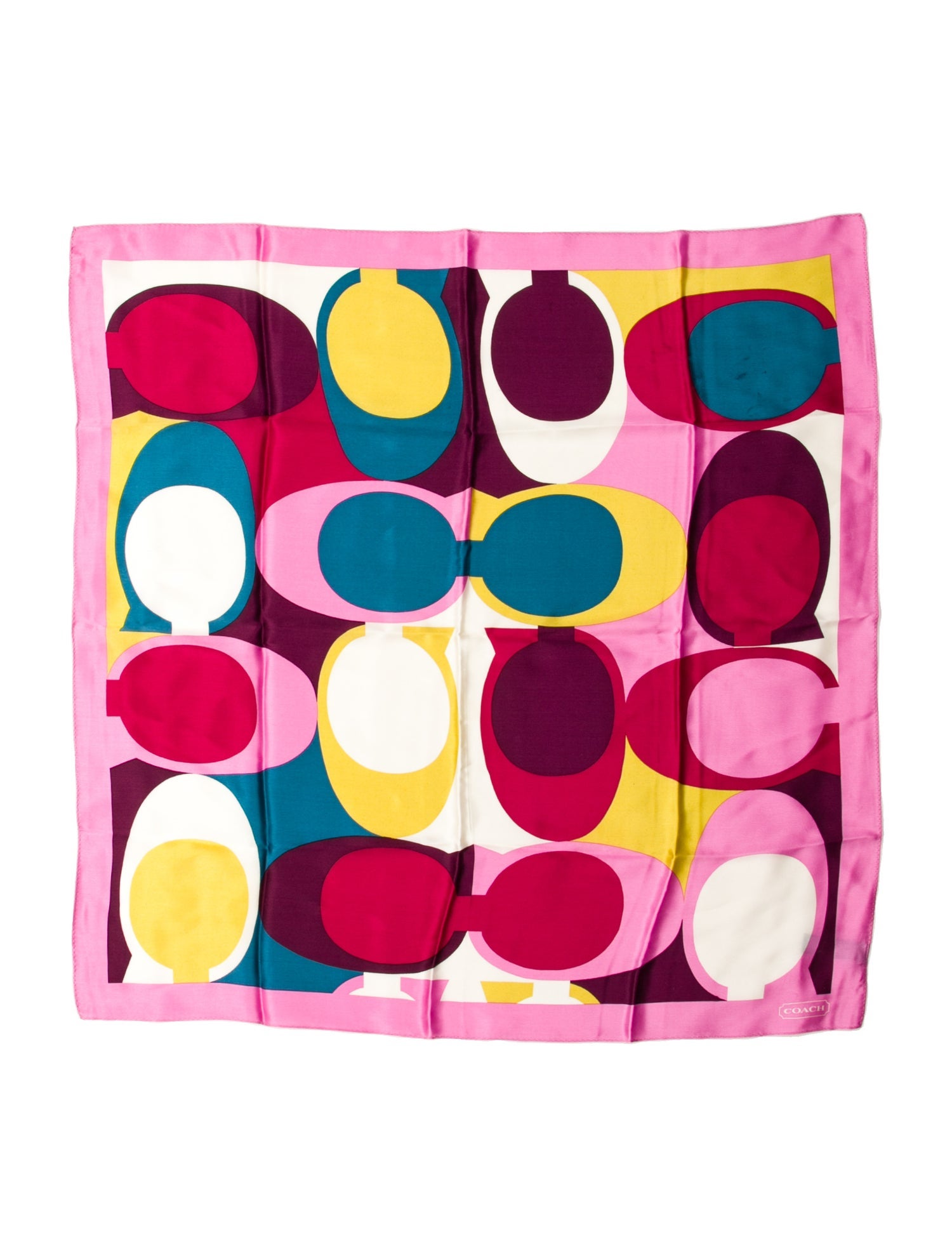 Coach Silk Printed Scarf