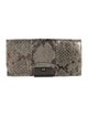 Coach Snakeskin Animal Print Bifold Wallet