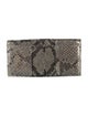 Coach Snakeskin Animal Print Bifold Wallet
