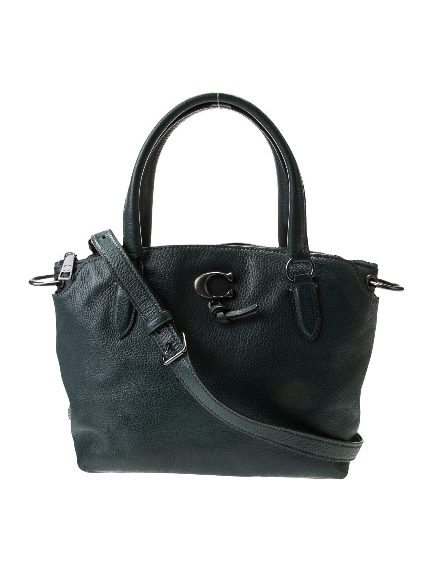 Coach Leather Top Handle Bag