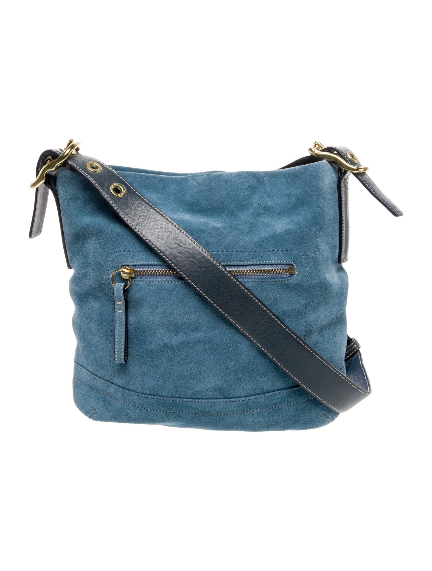 Coach Suede Messenger Bag