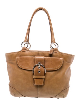 Coach Leather Shoulder Bag