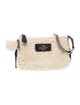Coach Shearling Shoulder Bag