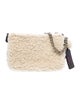 Coach Shearling Shoulder Bag