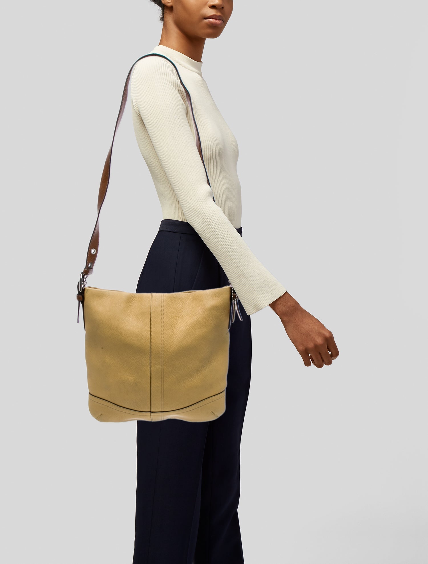 Coach Leather Crossbody Bag