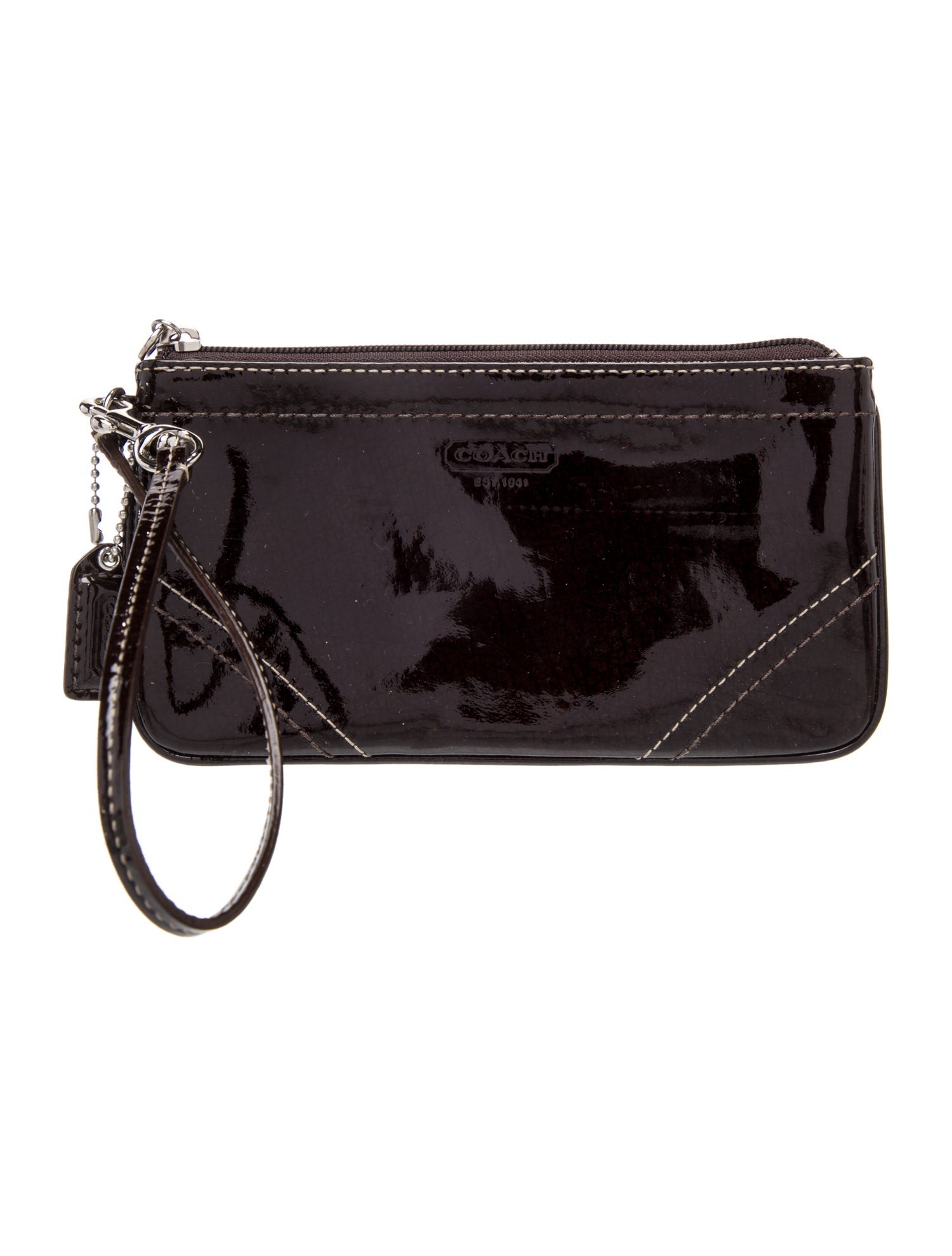 Coach Patent Leather Clutch