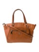 Coach Leather Top Handle Bag