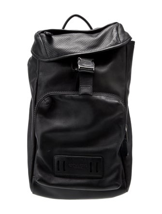 Coach Leather Backpack