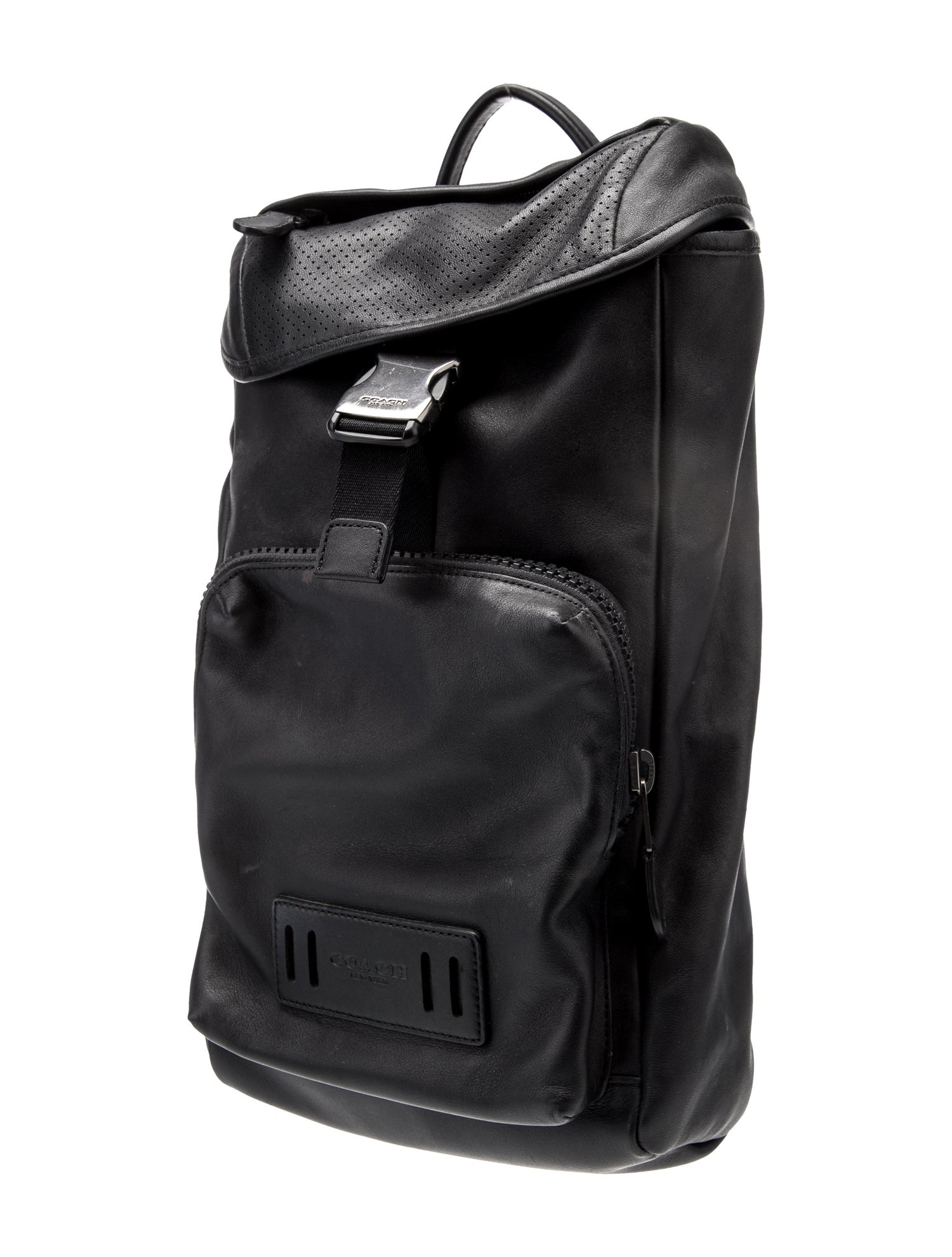 Coach Leather Backpack
