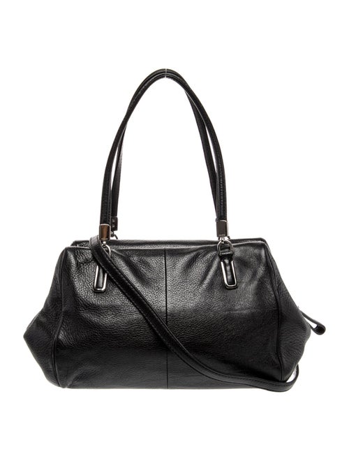Coach Leather Top Handle Bag