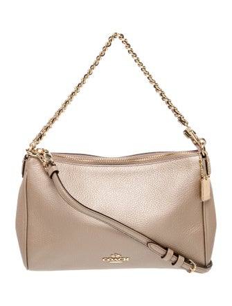 Coach Leather Top Handle Bag