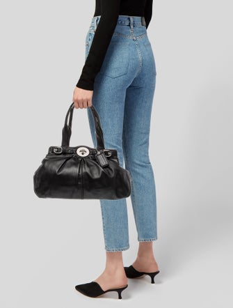 Coach Leather Shoulder Bag