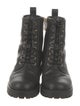 Coach Leather Combat Boots