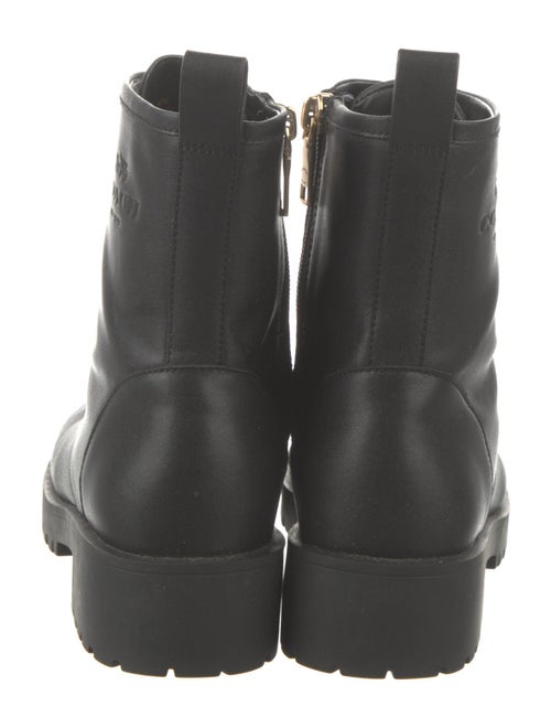 Coach Leather Combat Boots