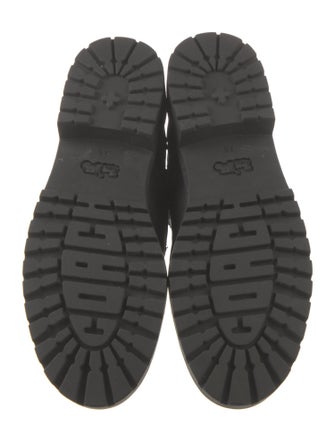 Coach Leather Combat Boots