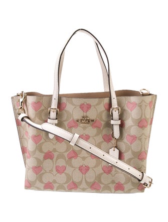 Coach Leather Top Handle Bag