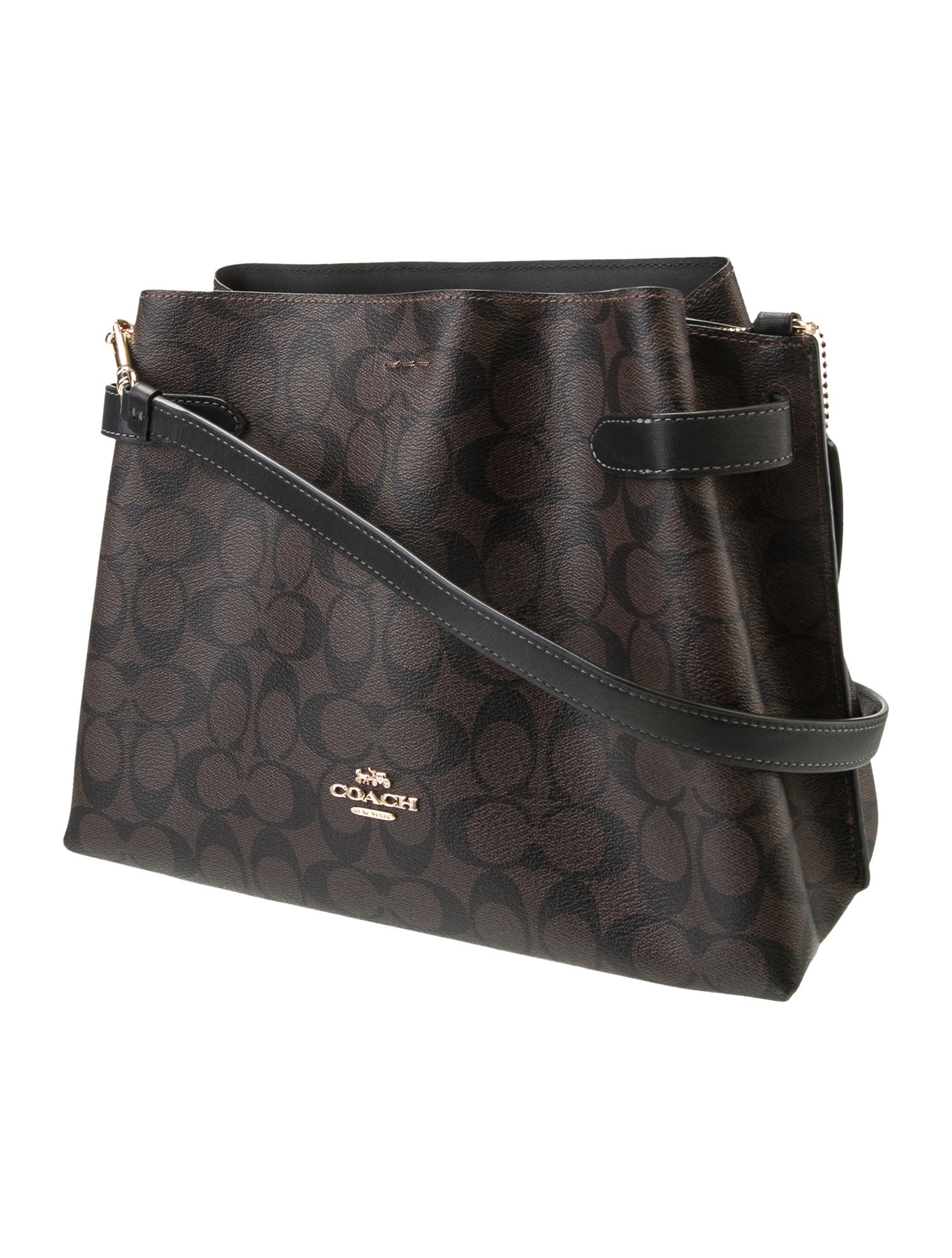 Coach Leather Shoulder Bag