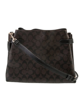 Coach Leather Shoulder Bag