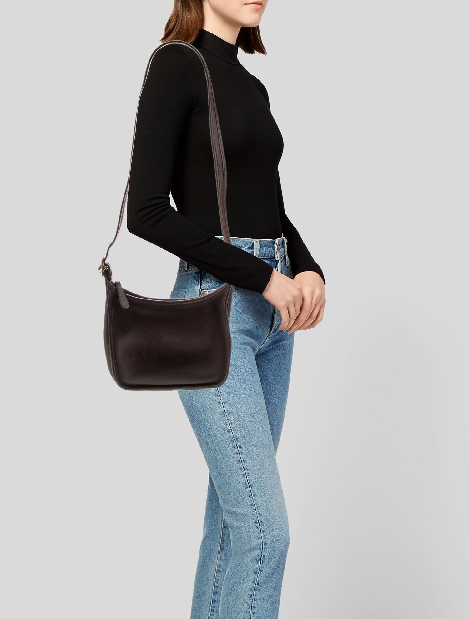 Coach Leather Messenger Bag