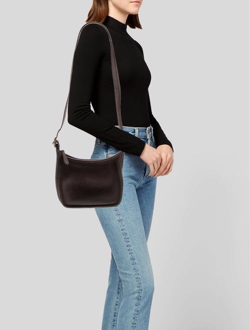 Coach Leather Messenger Bag