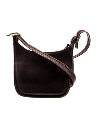 Coach Leather Messenger Bag