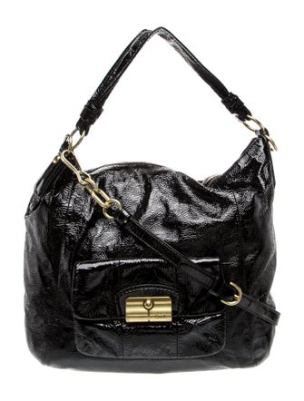 Coach Patent Leather Shoulder Bag
