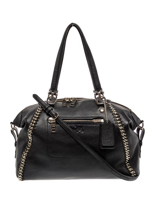 Coach Leather Top Handle Bag