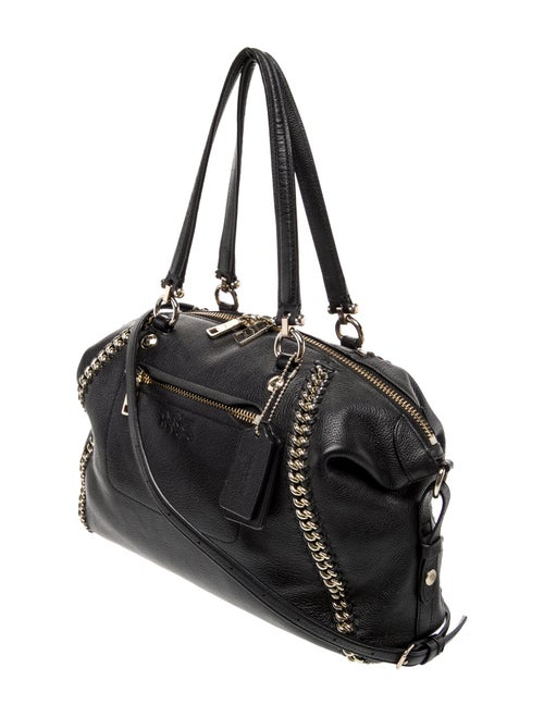 Coach Leather Top Handle Bag