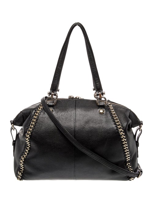 Coach Leather Top Handle Bag