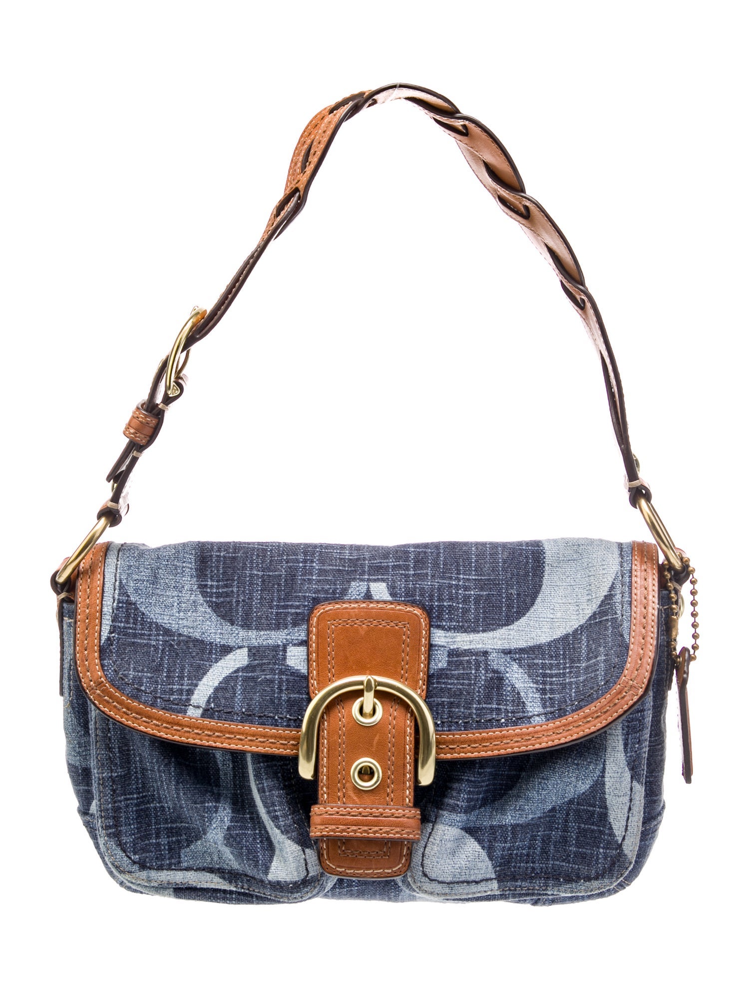 Coach Denim Shoulder Bag