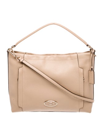 Coach Leather Top Handle Bag
