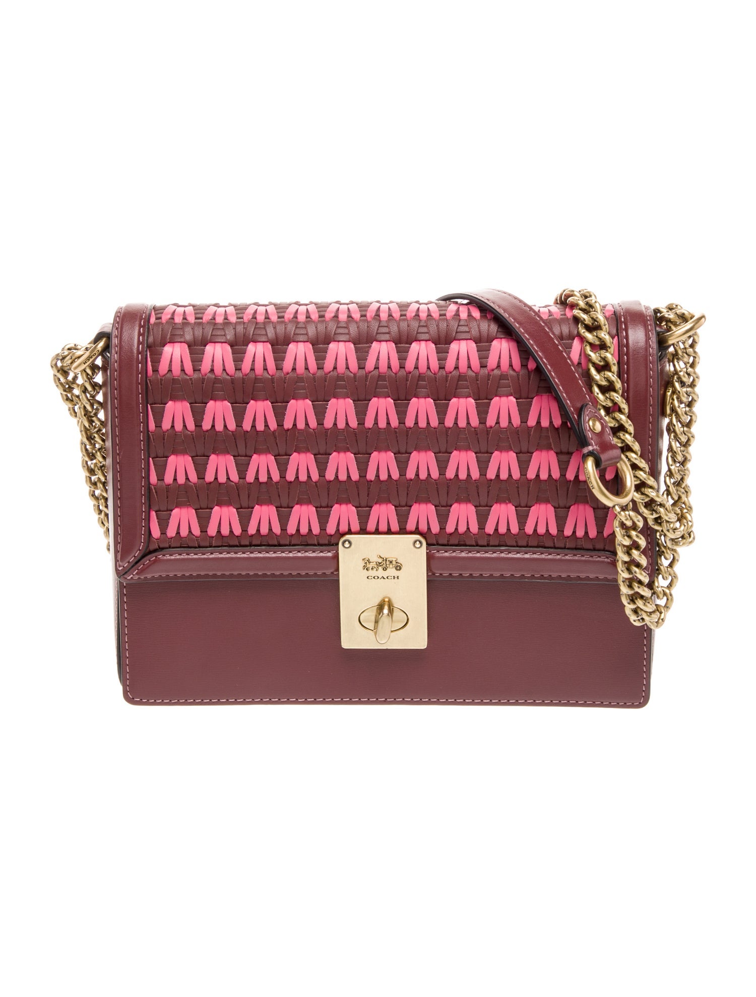 Coach Leather Shoulder Bag