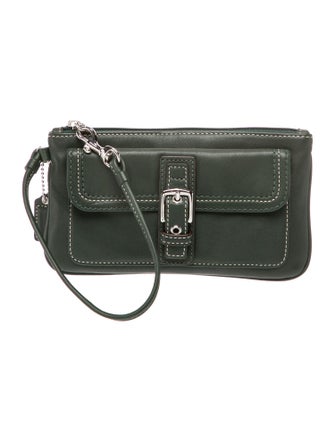 Coach Leather Top Handle Bag