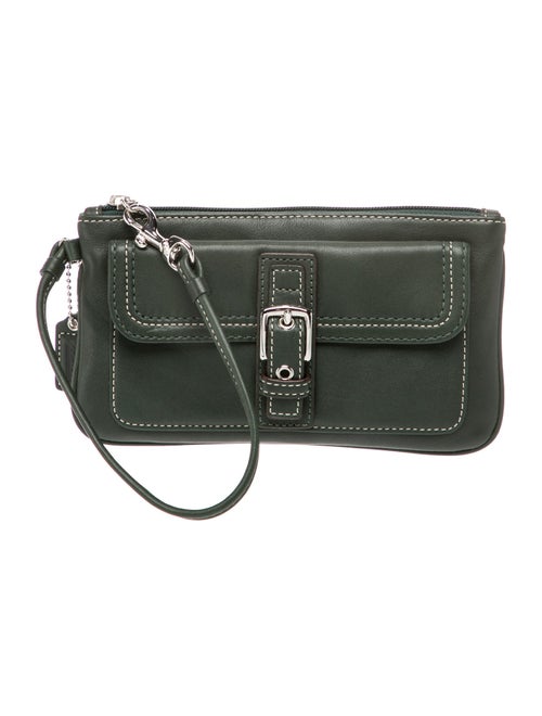 Coach Leather Top Handle Bag