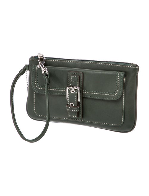 Coach Leather Top Handle Bag