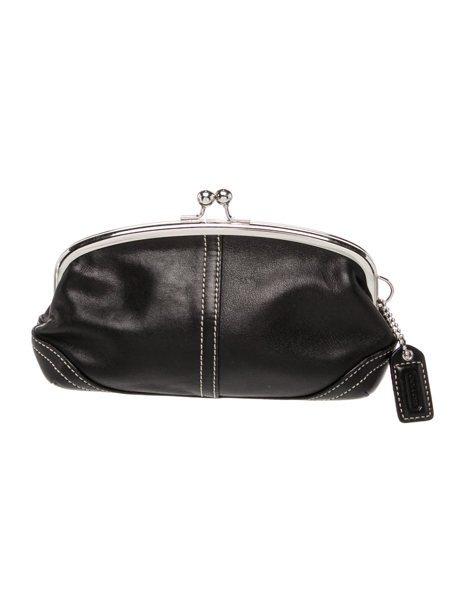 Coach Leather Evening Bag