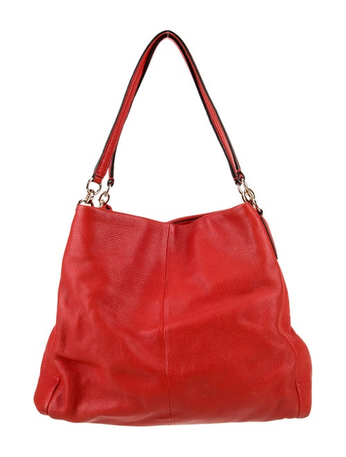 Coach Leather Shoulder Bag