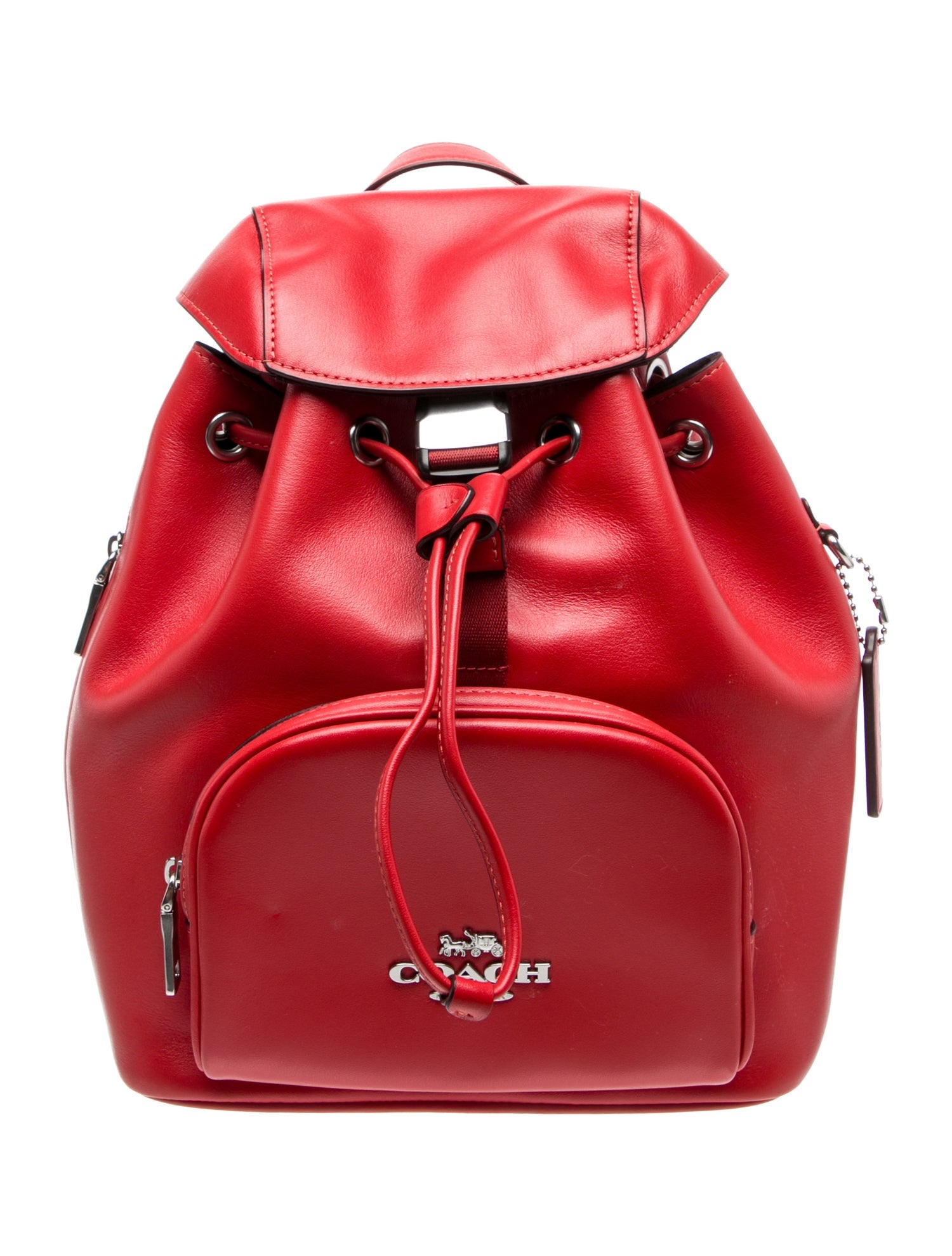 Coach Leather Backpack