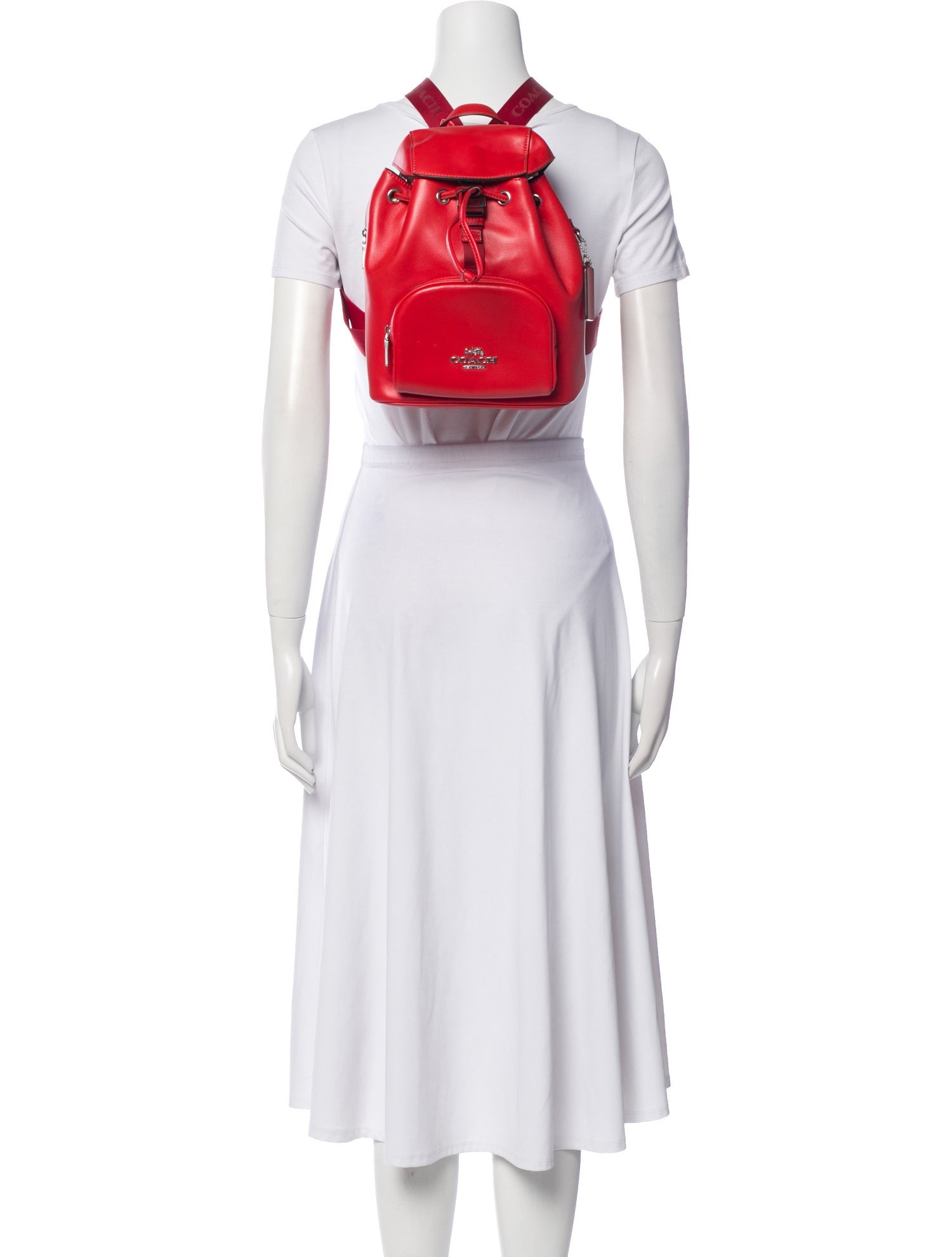 Coach Leather Backpack