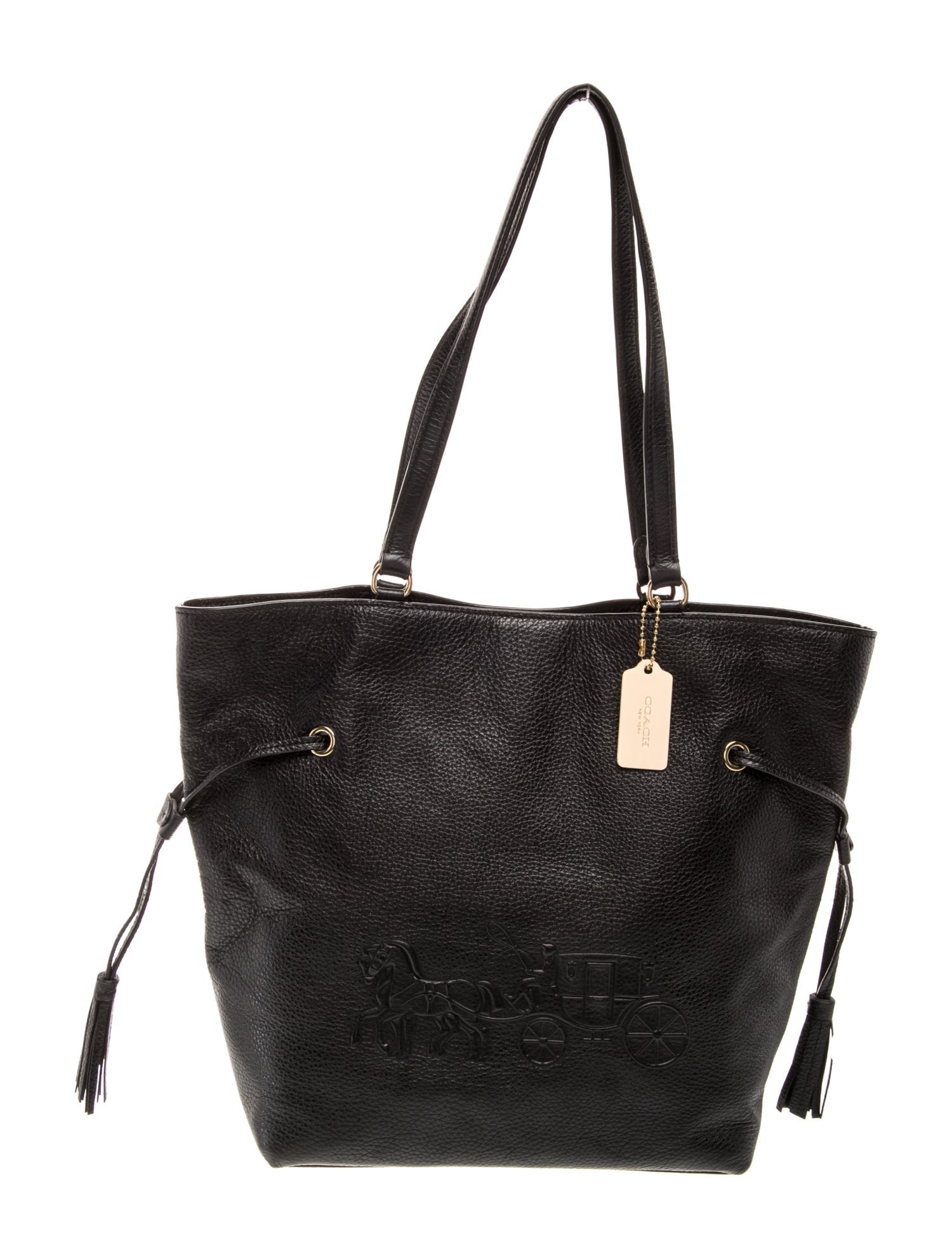 Coach Leather Shoulder Bag