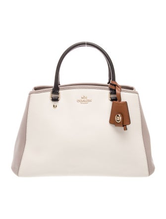 Coach Leather Top Handle Bag