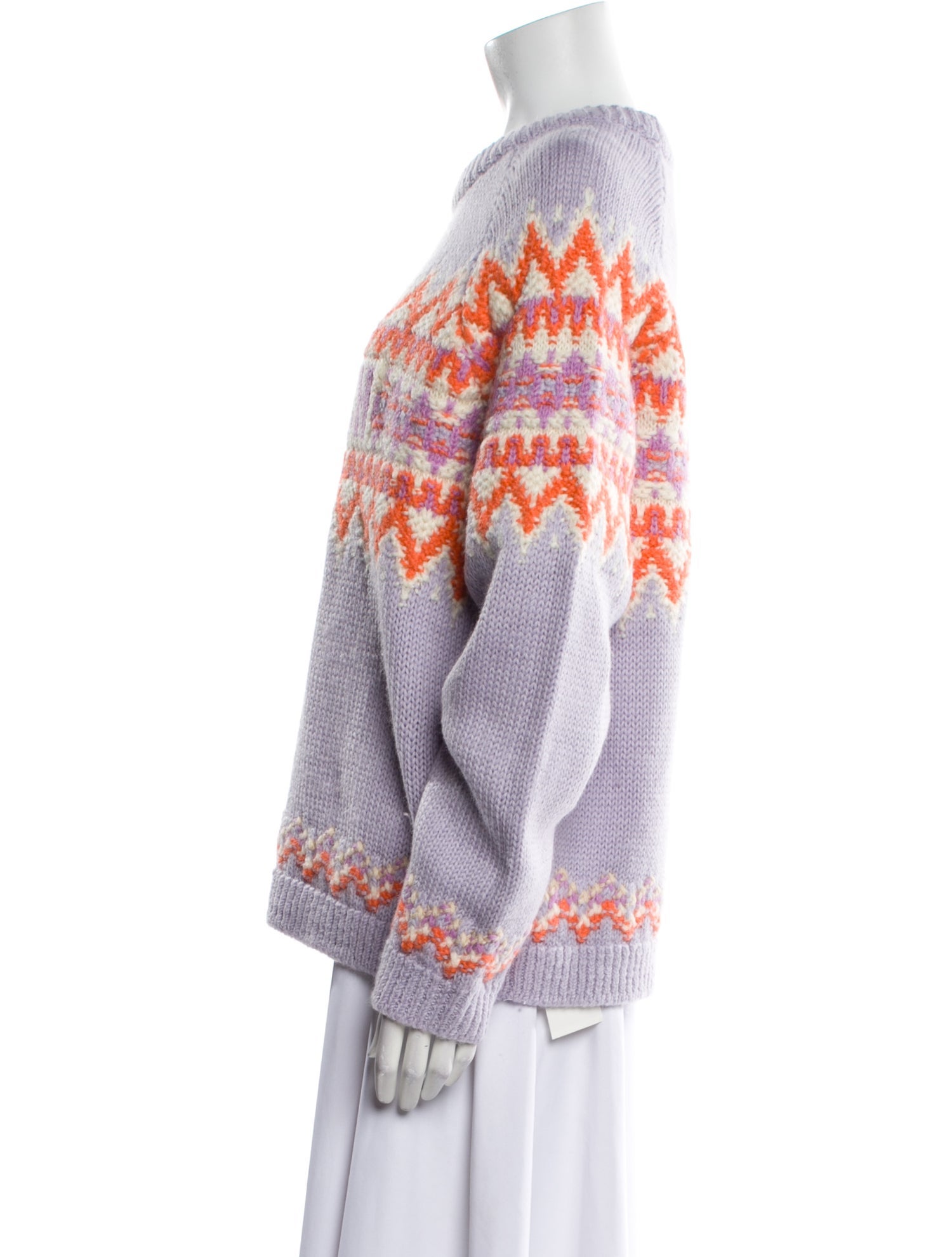 Coach Merino Wool Printed Sweater